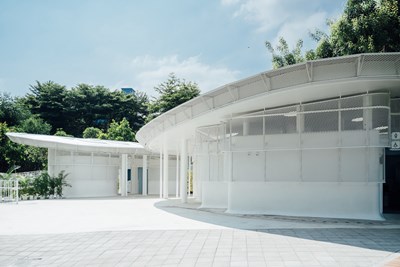 「親子小白宮」浪漫登場迎國慶!台中文心森林公園添打卡新地標(照片來源:台灣設計研究院提供)」