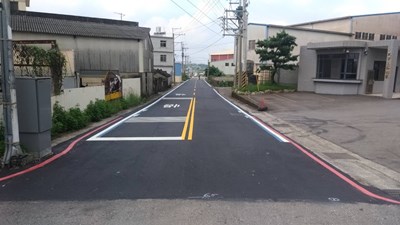 燙平工程再續進-后里九甲五路改善完工