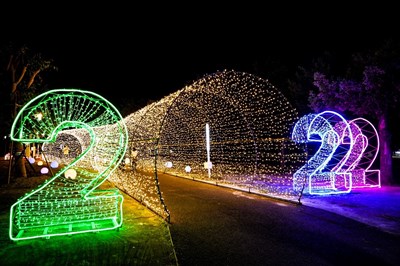 中央公園燈飾2