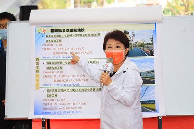 霧峰民生橋拓寬改建開工-盧市長-守護在地居民出入更安心