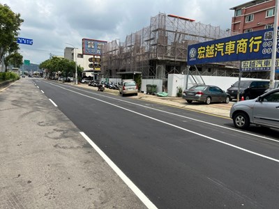 豐原大道道路回復後照片