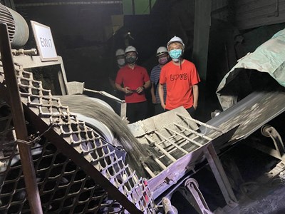 確保道路燙平品質-中市建設局進行現場教育示範提升專業能力