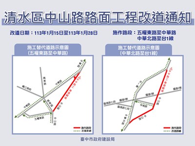 工程改道通知