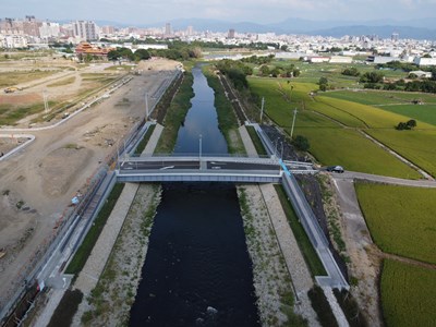 臺中市烏日前竹地區區段徵收光竹橋改建工程