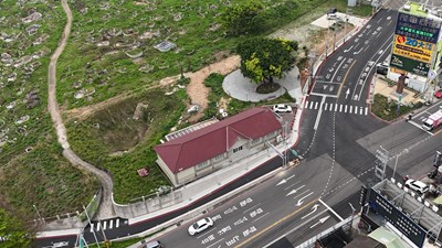 改善大甲交流道匝道出口壅塞-外埔甲東路拓寬工程完工