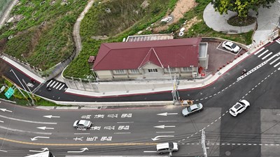 外埔區國道三號旁甲東路主線及機車道拓寬工程