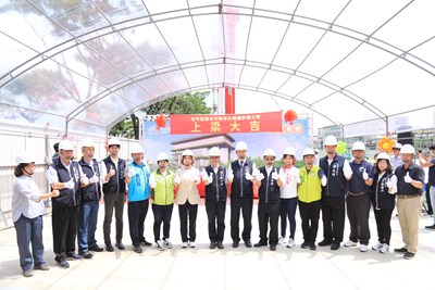 打造地景意象新地標-太平區聯合行政中心上梁祈福典禮