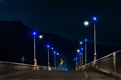 重現大肚山-藍色公路-浪漫夜景