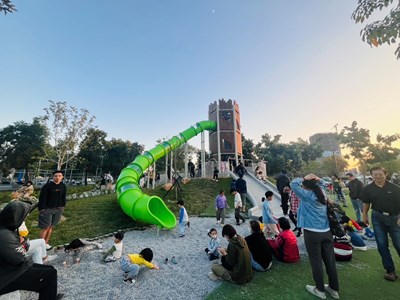 北屯區南興公園全新升級-大樹原野遊戲場-完工開放探索無限樂趣
