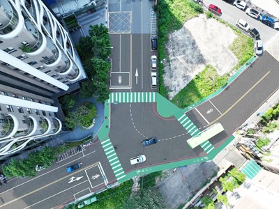 01-改善12萬名師生通學安全-中市啟動南屯嶺東路與建功路口改善工程_0