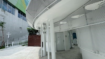 01-城市-親子小白宮-即將現身-中市文心森林公園陽光公廁將於9月開放使用_0