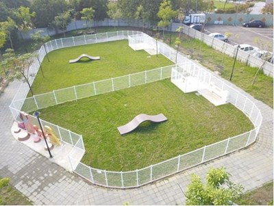 01-大里區首座「毛小孩專區」啟用！永隆寵物公園成為萌寵新天地