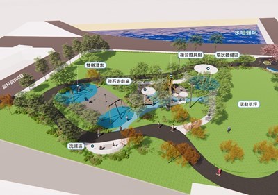01-圳道探險-福氣安康-西屯區福康公園打造特色共融遊戲場