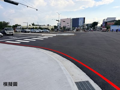 南屯重要路口迎大升級！環中路、黎明路口917起連續4日晚間燙平