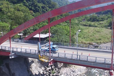 和平區烏石坑橋鋼構塗裝
