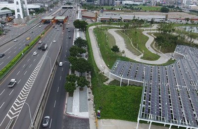 環中路二段改善完成路段空拍