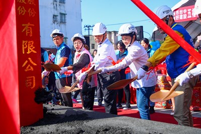 五權南一路-美村南路至南和一街-開闢工程動土