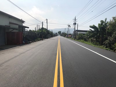賞花更好行! 新社花海周邊4公里道路燙平
