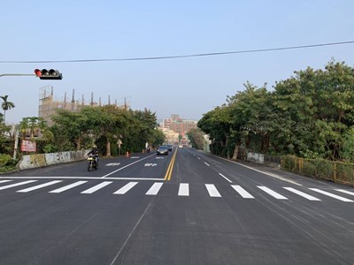 道路燙平再添一條! 霧峰區福新路改善完工