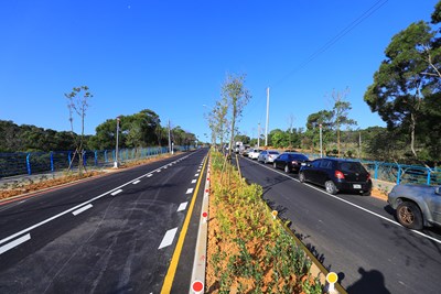 中台路-中75線-是南屯區內唯一連接大肚區的道路-山路蜿蜒-路面寬窄不一-尖峰時刻常交通壅塞-對此-台中市政府建設局將永春南路打通至中台路-串接至遊園路-改善在地交通