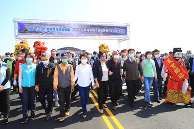 國道三號烏日交流道聯絡道延伸至芬園段新闢工程延伸段-通車祈福典禮1