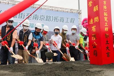 武德街拓寬工程開工動土