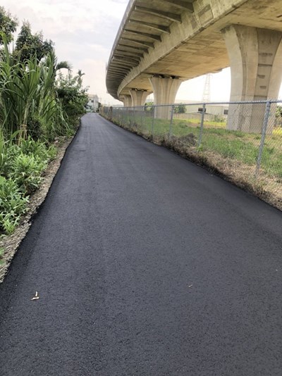 道路完工成果