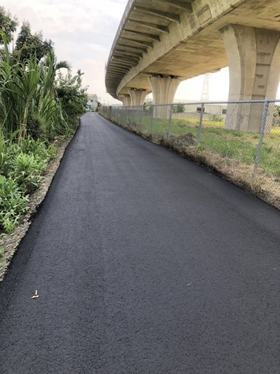 道路完工成果