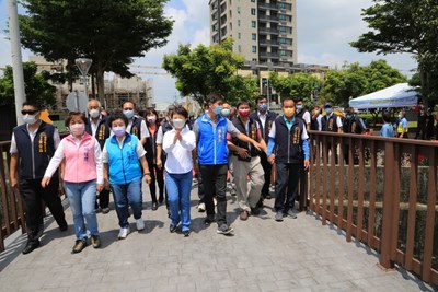 去公園不再繞道-后里運動公園東側聯外橋梁啟用