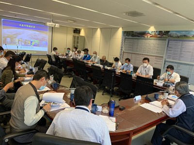 自來水公司為了降漏議題-今年3月份主動拜訪建設局