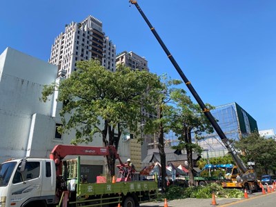 颱風璨樹來襲-中市建設局緊急應變小組一級開設