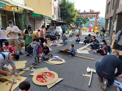 台中-街道遊戲-結合關公主題好有趣-打造孩子專屬遊戲場