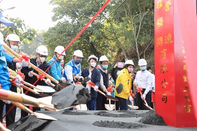 霧峰北坑二號橋改建開工-盧市長-帶動觀光發展