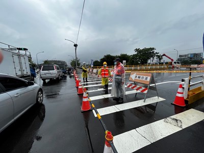 牛埔橋改建工程臨時施工便橋暫時封閉