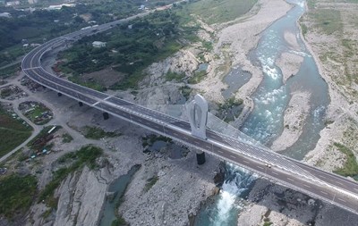 東勢-豐原生活圈快速道路目前完成第4-5標橋梁