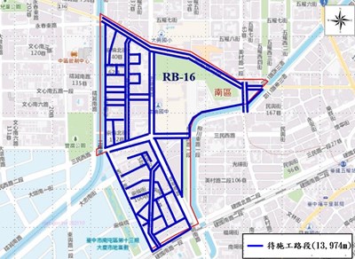 汰管燙平二合一-中市府與水公司明年啟動南屯路一段周邊改善