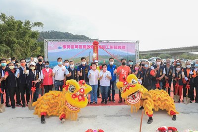 排除萬難-中市埤豐橋改建開工-盧市長-給山城一條安全回家的路