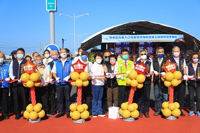 中市濱海橋改建完工今通車