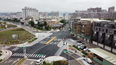 台中市北屯興安路打通至14期重劃區-今日完工通車