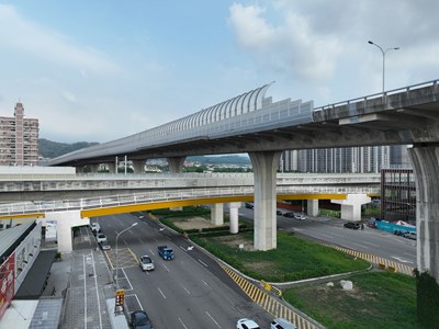 潭子區綠空廊道跨越環中東路段自行車跨橋工程獲得交通部補助
