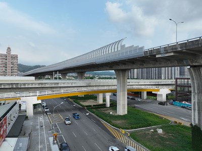 綠空廊道潭子區環中東路自行車跨橋