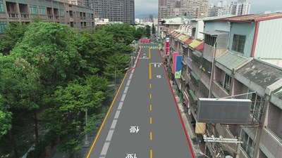 福田三街完工模擬示意圖