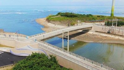 大安濱海樂園北汕溪虹橋改建工程(海翁橋)
